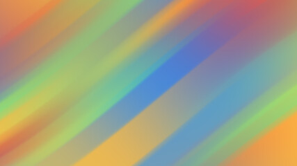 Twisted vibrant iridescent blurred gradient of light rainbow colors with smooth movement of the gradient in the frame with copy space. Abstract wallpaper background concept