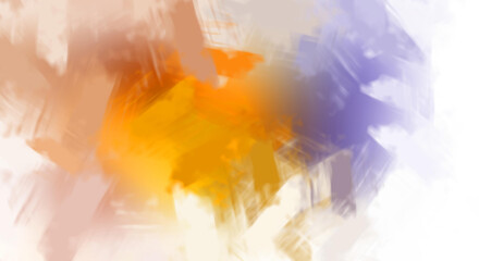 Brushed Painted Abstract Background. Brush stroked painting. Artistic vibrant and colorful wallpaper..