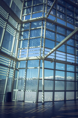 roof of modern building