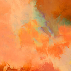 Modern art. Colorful contemporary artwork. Color strokes of paint. Brushstrokes on abstract background. Brush painting.
