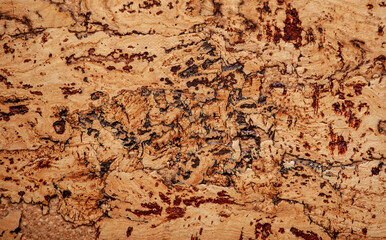 image of wooden cork background