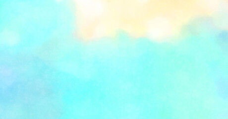 Watercolor painted background. Abstract Illustration wallpaper. Brush stroked painting. 2D Illustration.