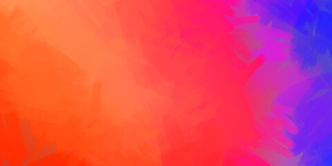 Brushed Painted Abstract Background. Brush stroked painting. Artistic vibrant and colorful wallpaper.