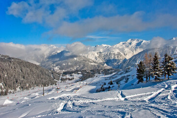 Courchevel 1850 Three Valleys Ski Resort French Alps France