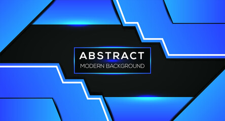 Abstract Back Background Design, modern luxury futuristic technology background, Light, blue gradient shape, banner design, Vector illustration