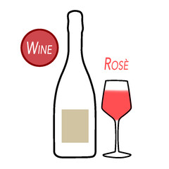 Vino rose