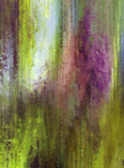 Modern art. Colorful contemporary artwork. Color strokes of paint. Brushstrokes on abstract background. Brush painting. Unique wall art.