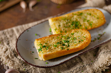 Butter garlic baguette