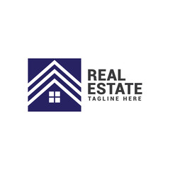 Home real estate logo icon vector.