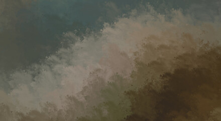 Brushed Painted Abstract Background. Brush stroked painting. Strokes of paint. 2D Illustration.