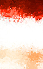 Artistic abstract background. Texture painted wallpaper. Creative illustration with strokes of paint. Brush pattern painting.