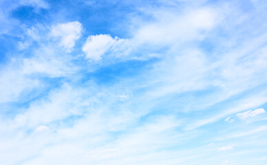 Background with sky and clouds