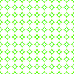 Abstract Seamless Pattern Green Doodle Background Vector