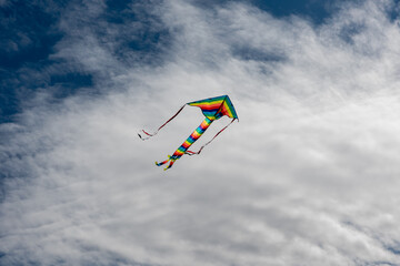 Colorful Kites flying over the sky