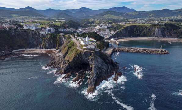 Luarca desde el mar