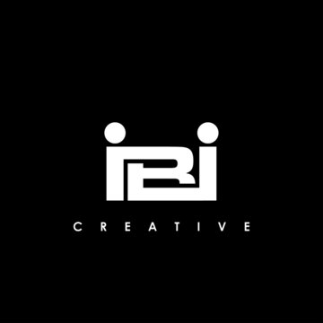 IBI Letter Initial Logo Design Template Vector Illustration