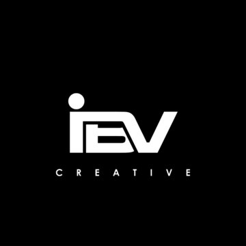 IBV Letter Initial Logo Design Template Vector Illustration