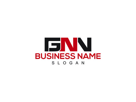 GNN Logo Letter Vector For Brand