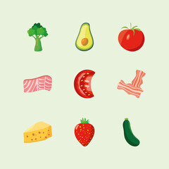 nine ketogenic ingredients