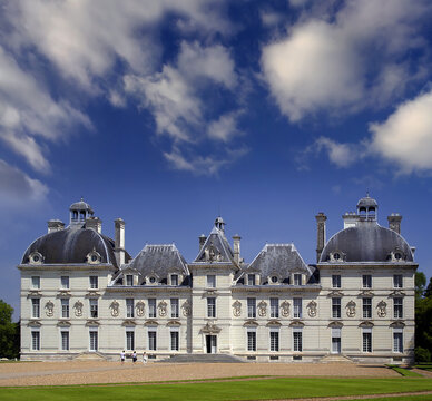 Cheverny Castle. A chateau in the Loire valley - UNESCO World Heritage Site, France