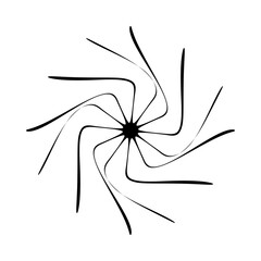 Strange Vector Shapes Collection. Geometric figures, distortion.