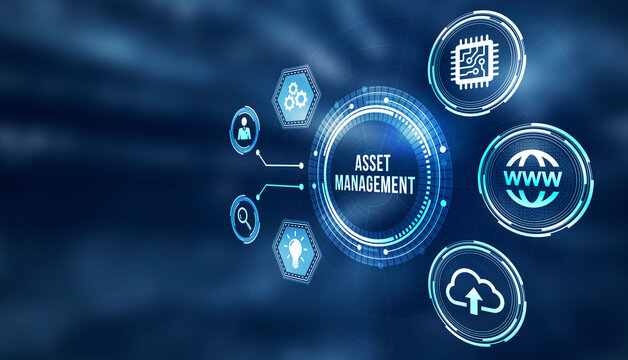 Internet, business, Technology and network concept. Asset management.