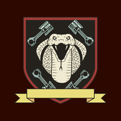 cobra motorbike emblem