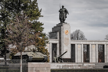 Fototapeta premium Sowjetisches Ehrenmal