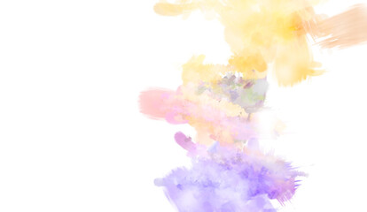 Brushed Painted Abstract Background. Brush stroked painting. Artistic vibrant and colorful wallpaper..