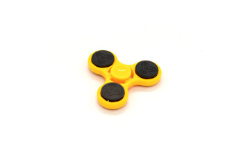 Fidget spinner on white background