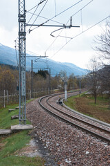 ferrovia binario treno 