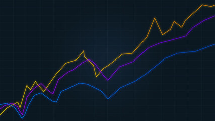 stock exchange chart
