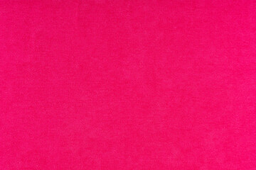 smooth surface of curtain fabric canvas bright pink color, background, texture