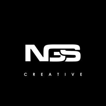 NGS Letter Initial Logo Design Template Vector Illustration
