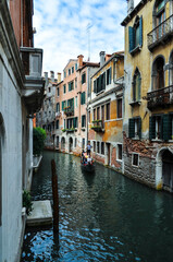 Obraz na płótnie Canvas one of Venice's canals