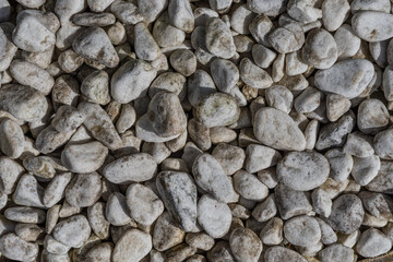 Schotter als Hintergrund