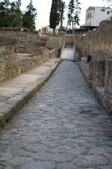 Fototapeta na wymiar Ancient city of Herculaneum, Italy