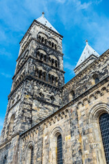 Lund Cathedral in Lund, Scania, Sweden