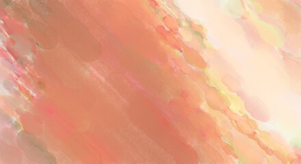 Watercolor abstract painting with pastel colors. Soft color painted illustration of calming composition for poster, wall art, banner, card, book cover or packaging. Modern brush strokes painting.