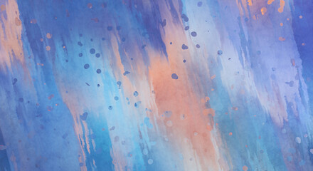 Creative abstract painting. Background with artistic brush strokes. Colorful and vibrant illustration. Painted art.