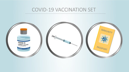 COVID-Impfung Set - COVID-Vaccination Set