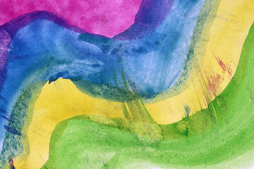 colorful abstract background with watercolor