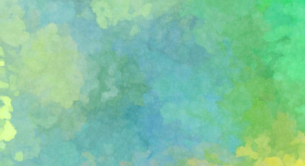 Watercolor painted background. Abstract Illustration wallpaper. Brush stroked painting. 2D Illustration.
