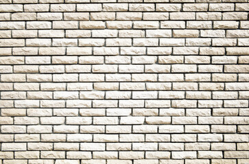 White Brick Wall Background