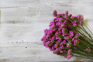 Fototapeta premium スターチスの花束