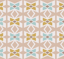Turkish kilim pattern background with ornamental elements and retro colors. Design backgrounds for carpet, rug, wallpaper, fabric.