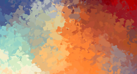 Brushed Painted Abstract Background. Brush stroked painting. Strokes of paint. 2D Illustration.