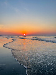 sunrise on the beach