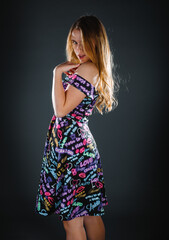 Fototapeta premium Attractive young model