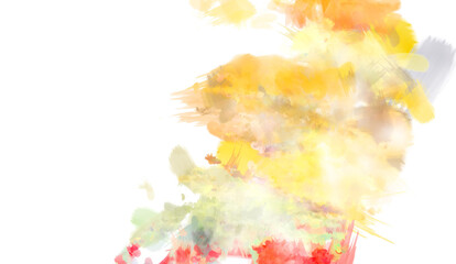 Brushed Painted Abstract Background. Brush stroked painting. Artistic vibrant and colorful wallpaper..